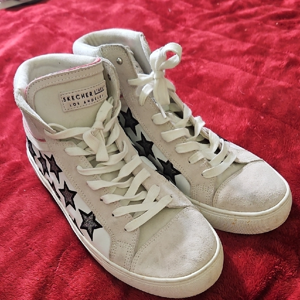 Skechers Street Los Angeles Funk It Out high-top sneakers Size 10